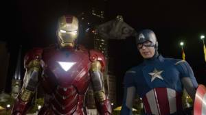 The Avengers: Iron Man and Captain America